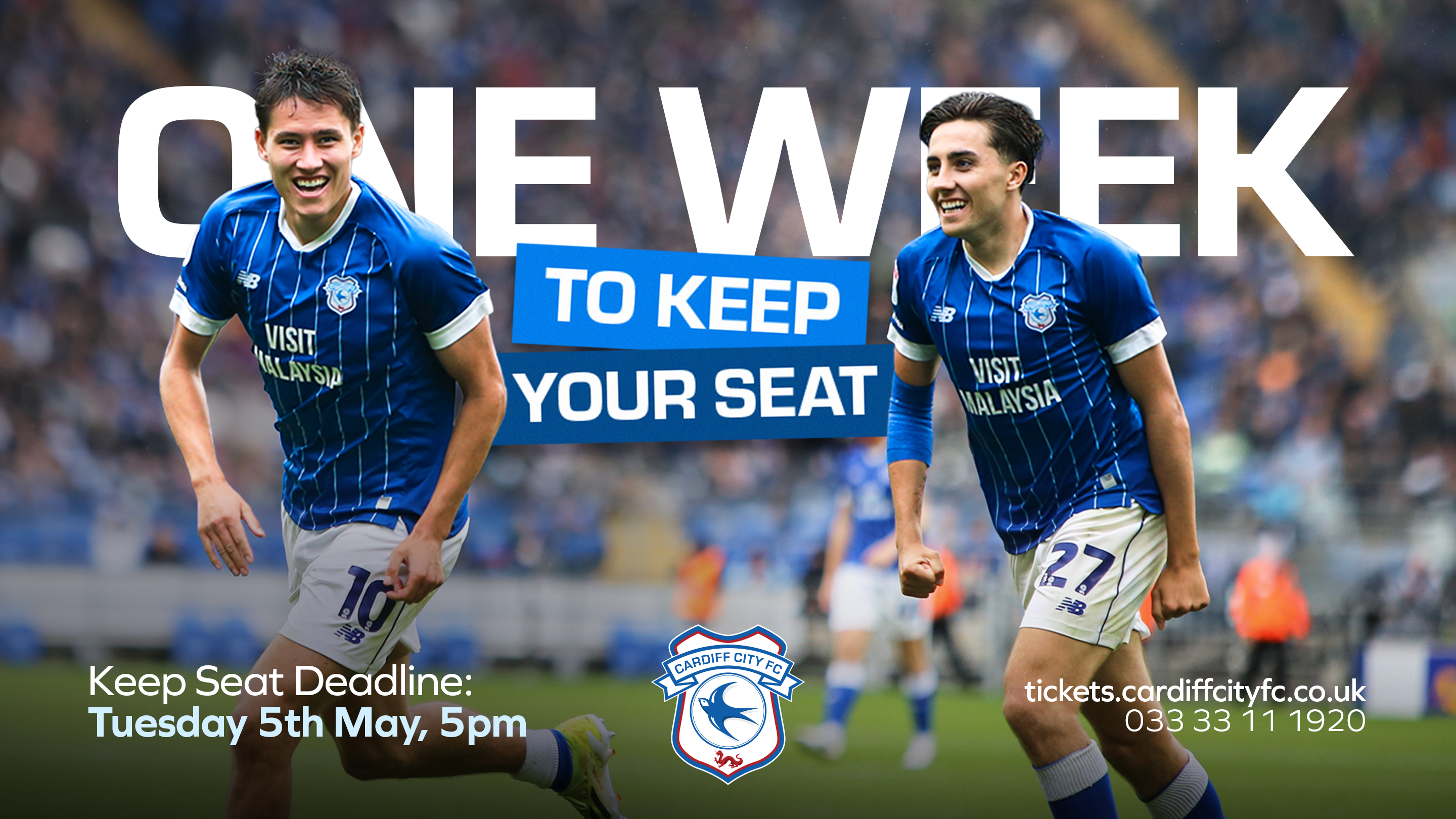 Cardiff City 2026/27 Season Tickets