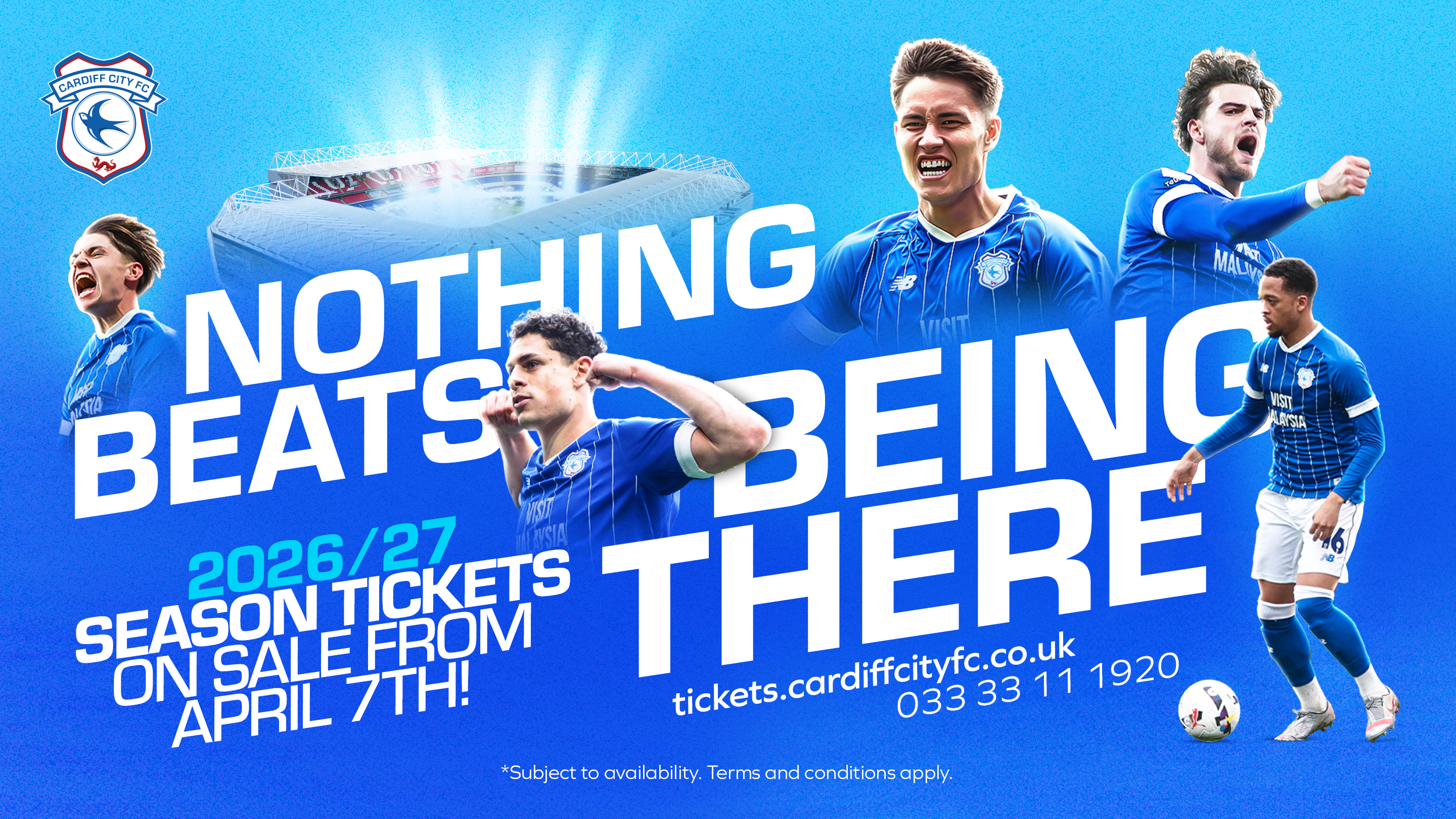 2026/27 Cardiff City Season Tickets