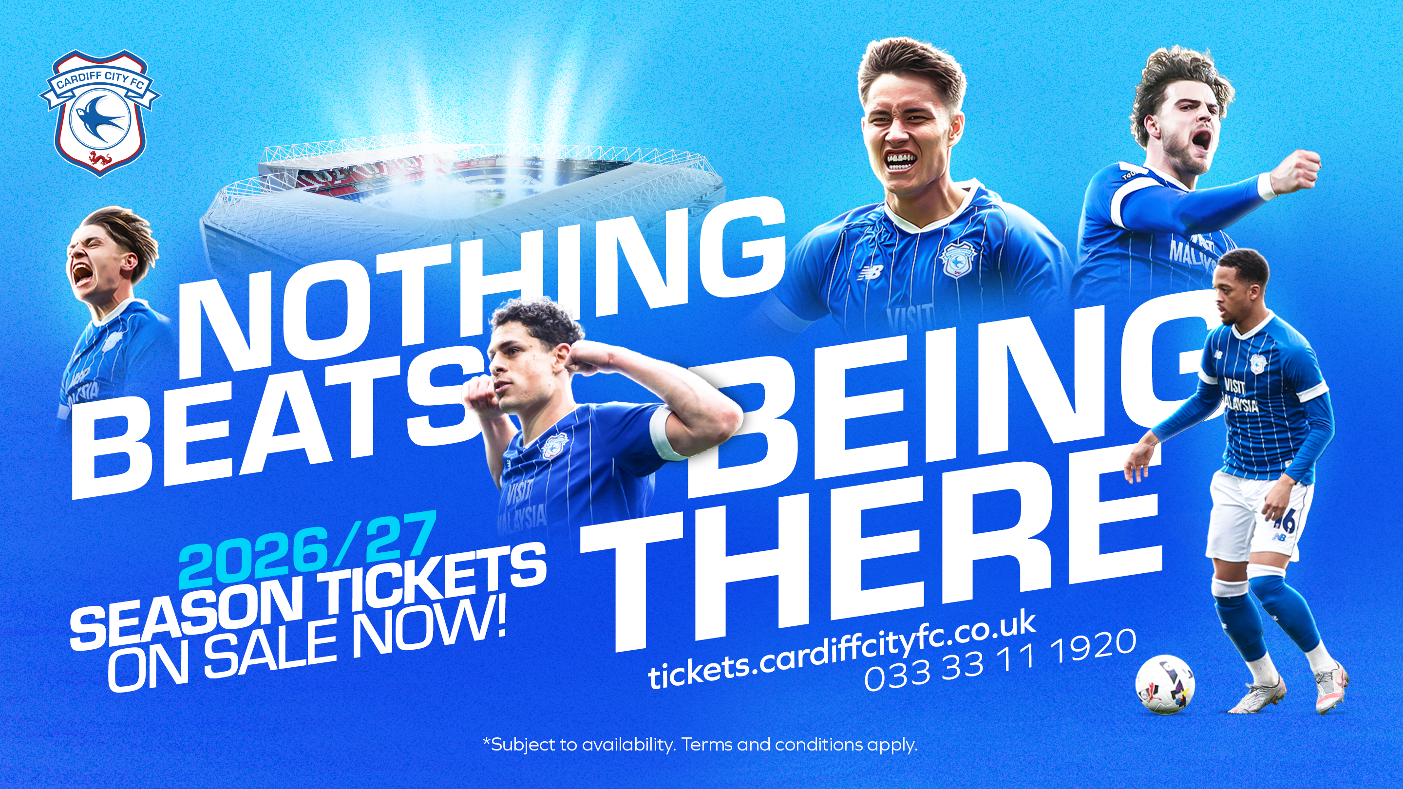 2026/27 Cardiff City Season Tickets