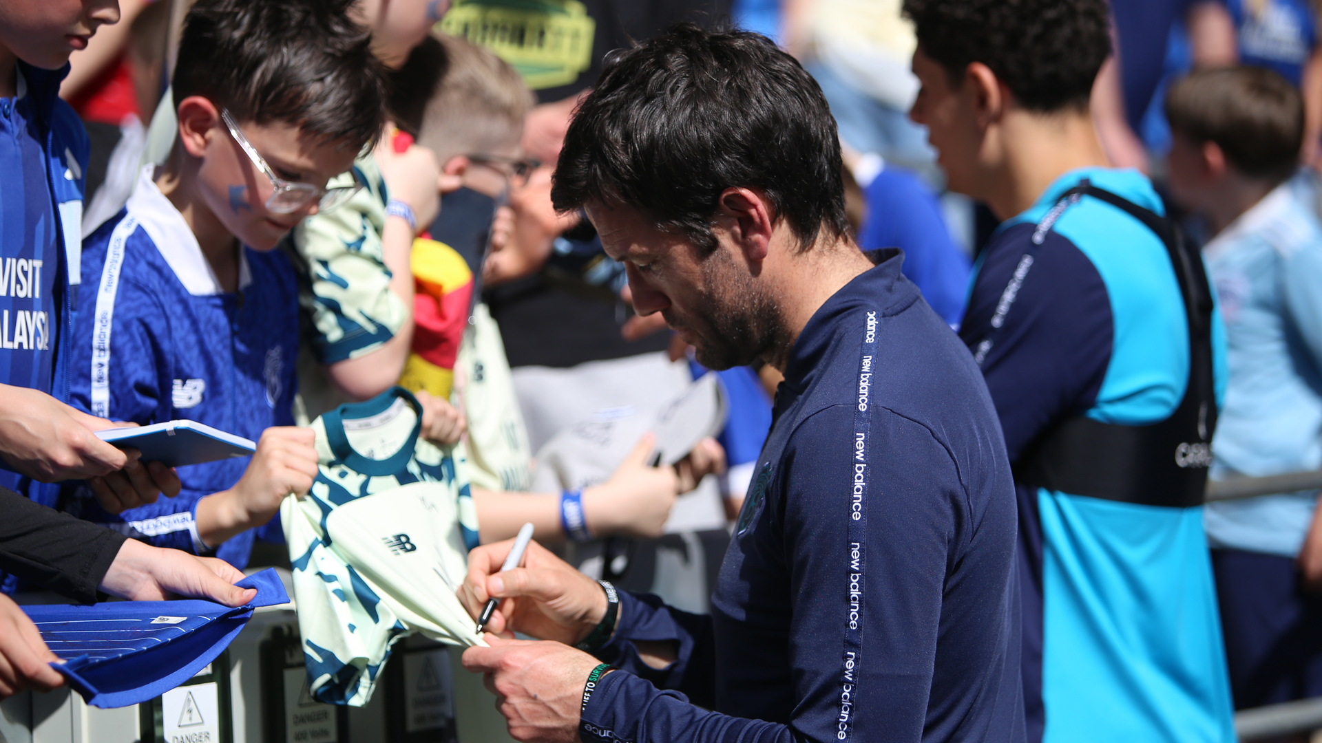 Brian Barry-Murphy meets the City fans