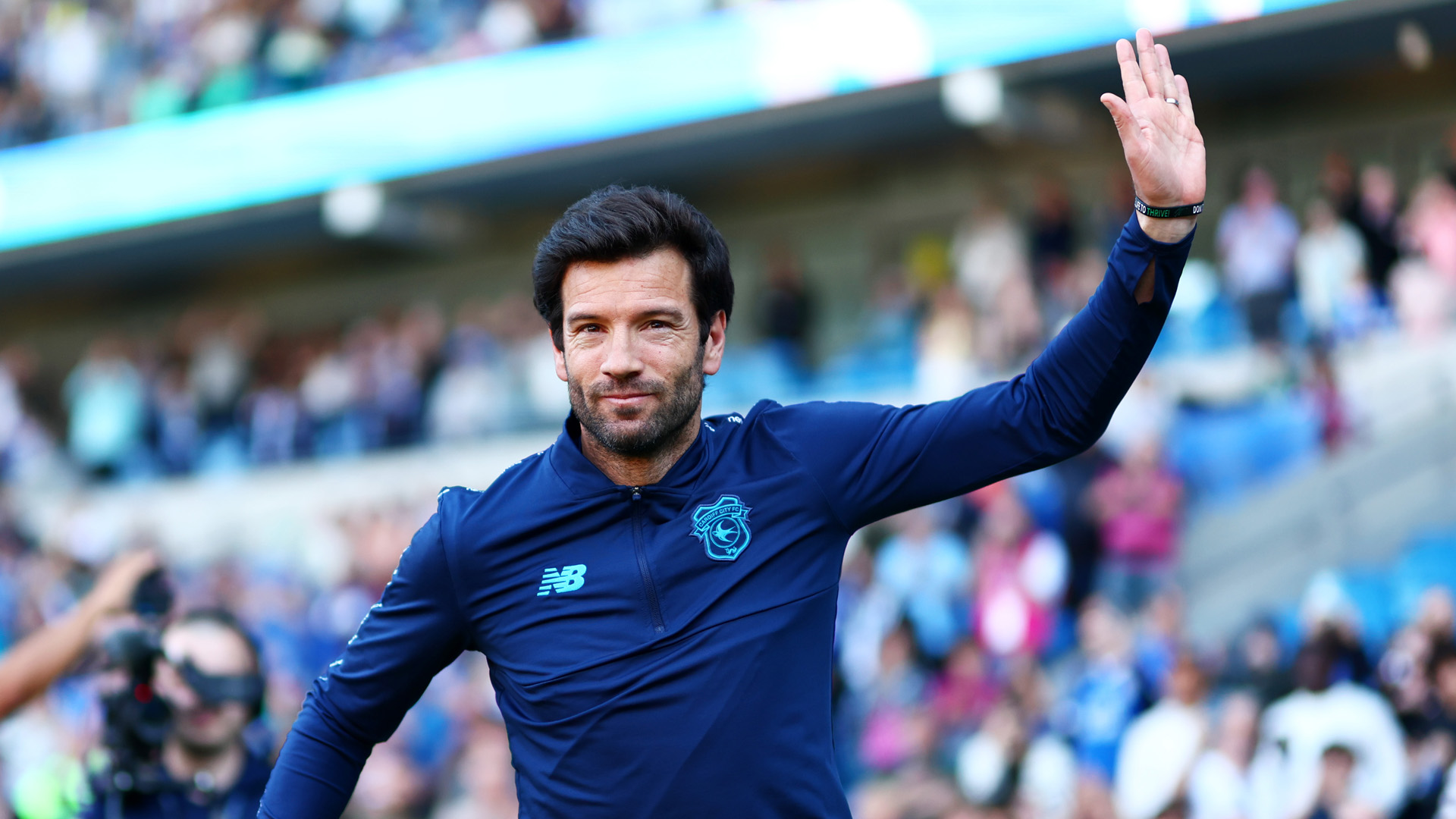 BBM celebrates with the City fans at CCS!