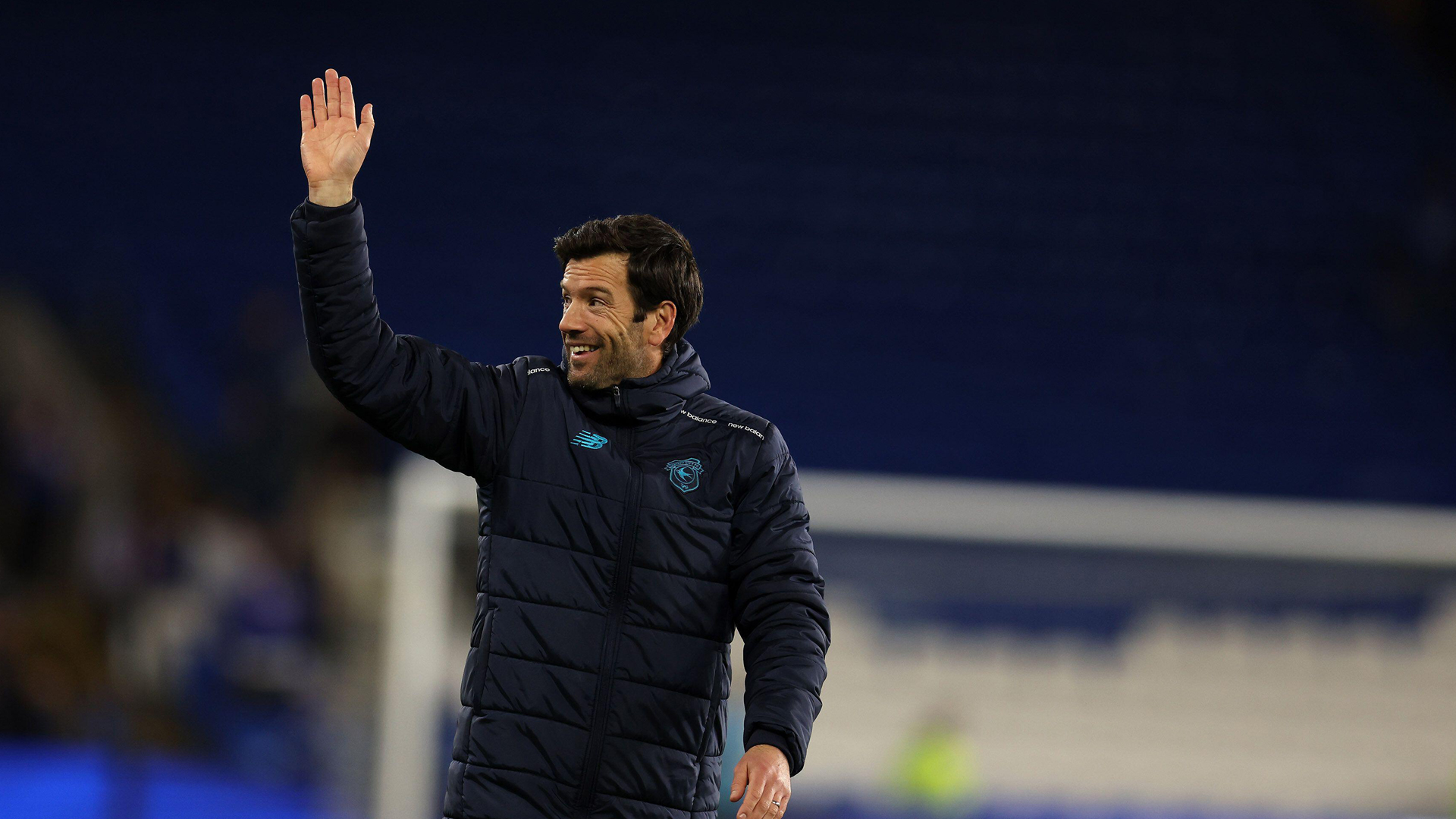 Brian Barry-Murphy celebrates City’s win over Port Vale.