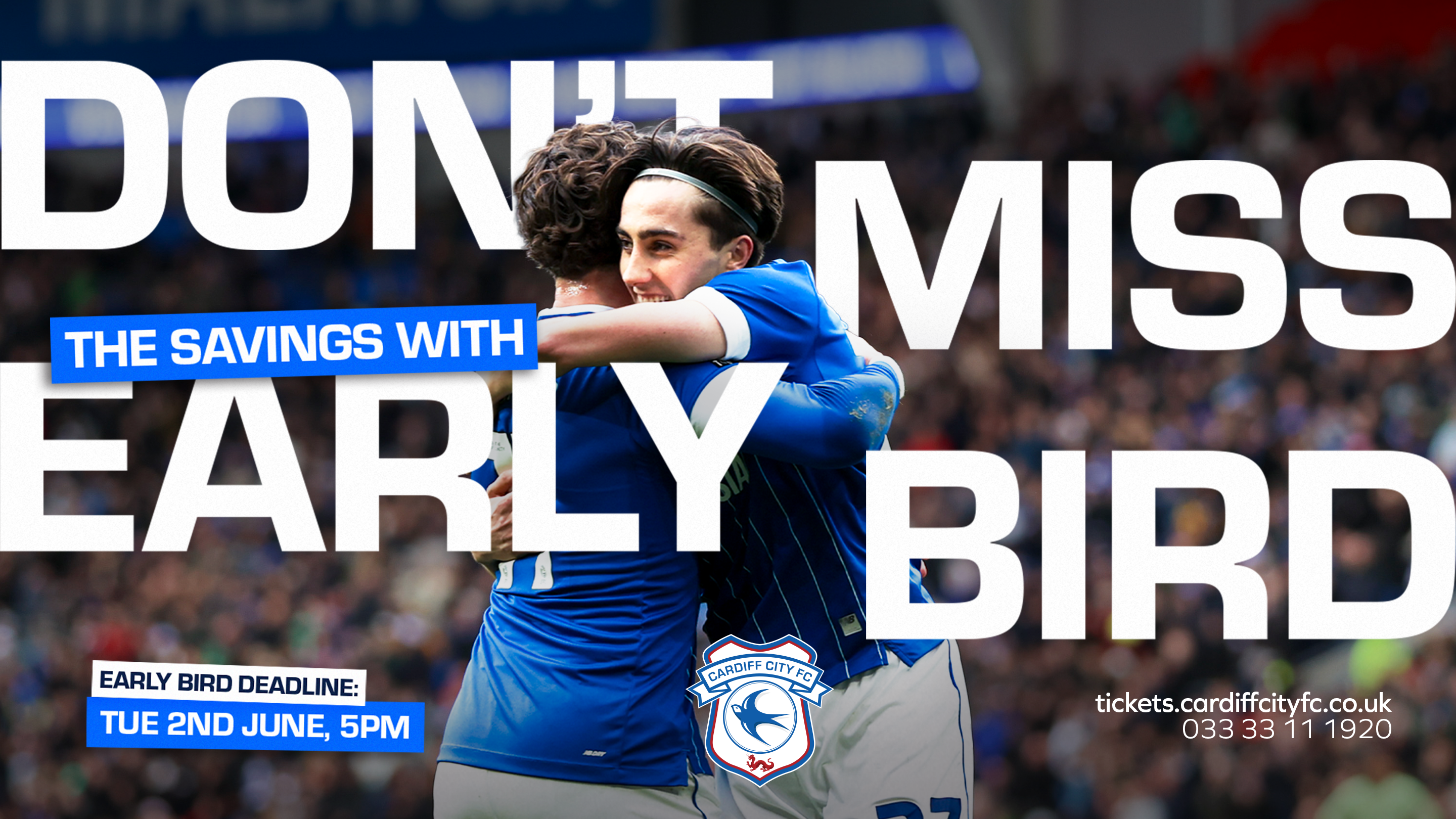 2026/27 Cardiff City Season Tickets