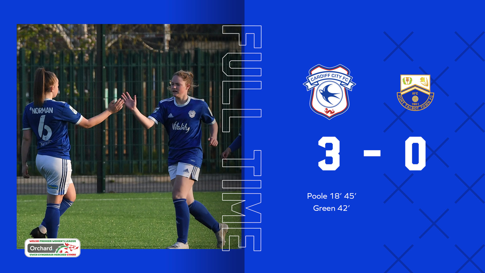 FULL TIME - The Bluebirds win...