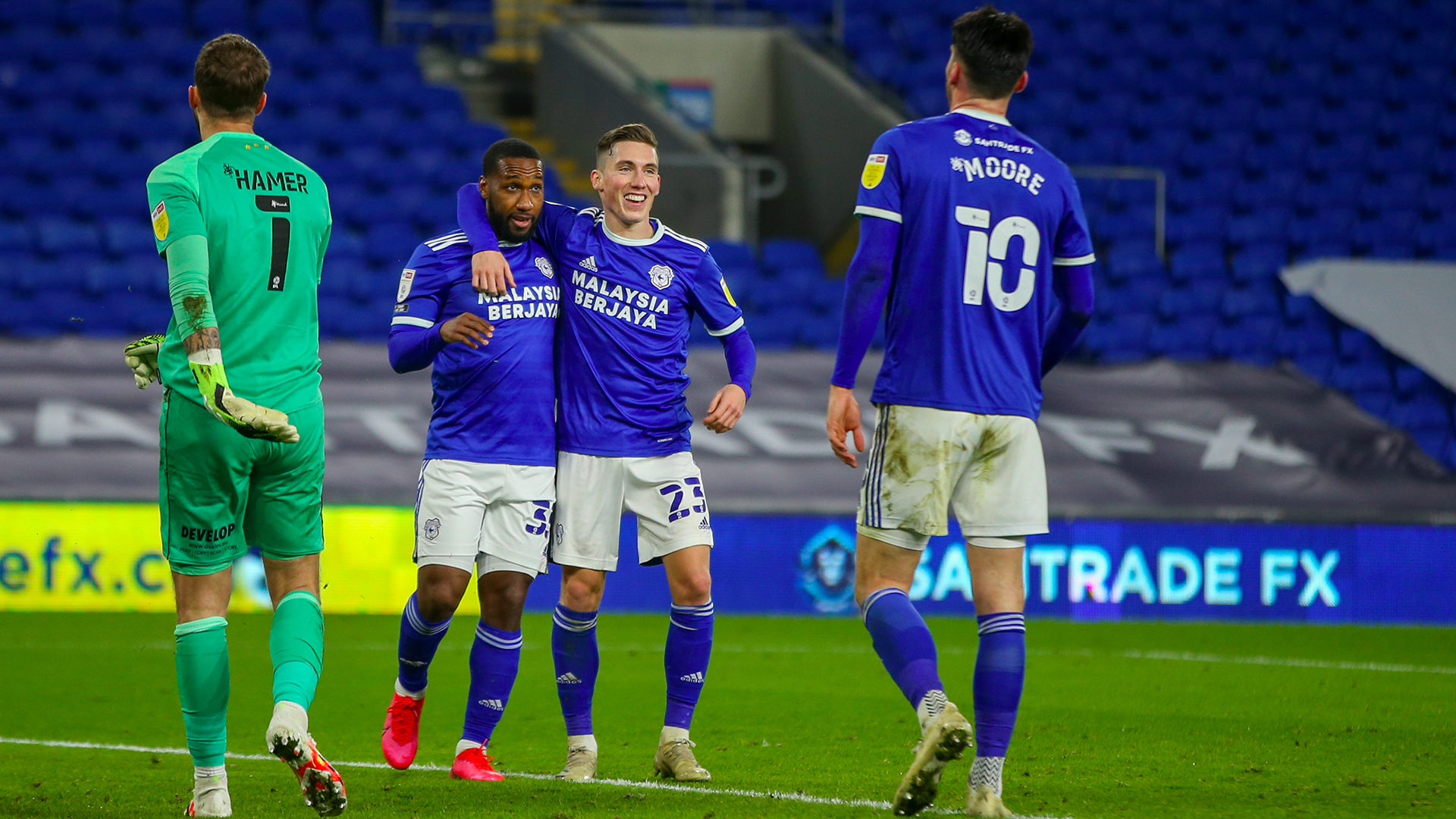 Huddersfield Town 0-4 Cardiff City: Bluebirds climb into play-off