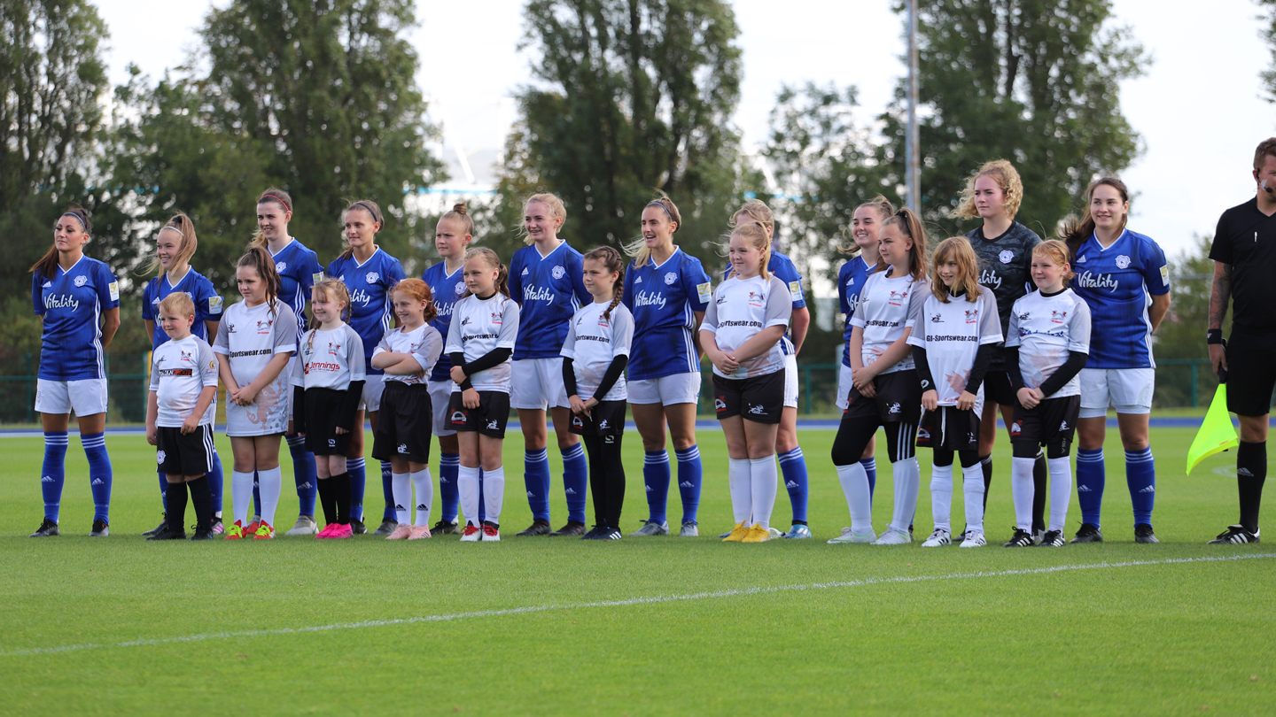 The Bluebirds line-up to face Llandudno...