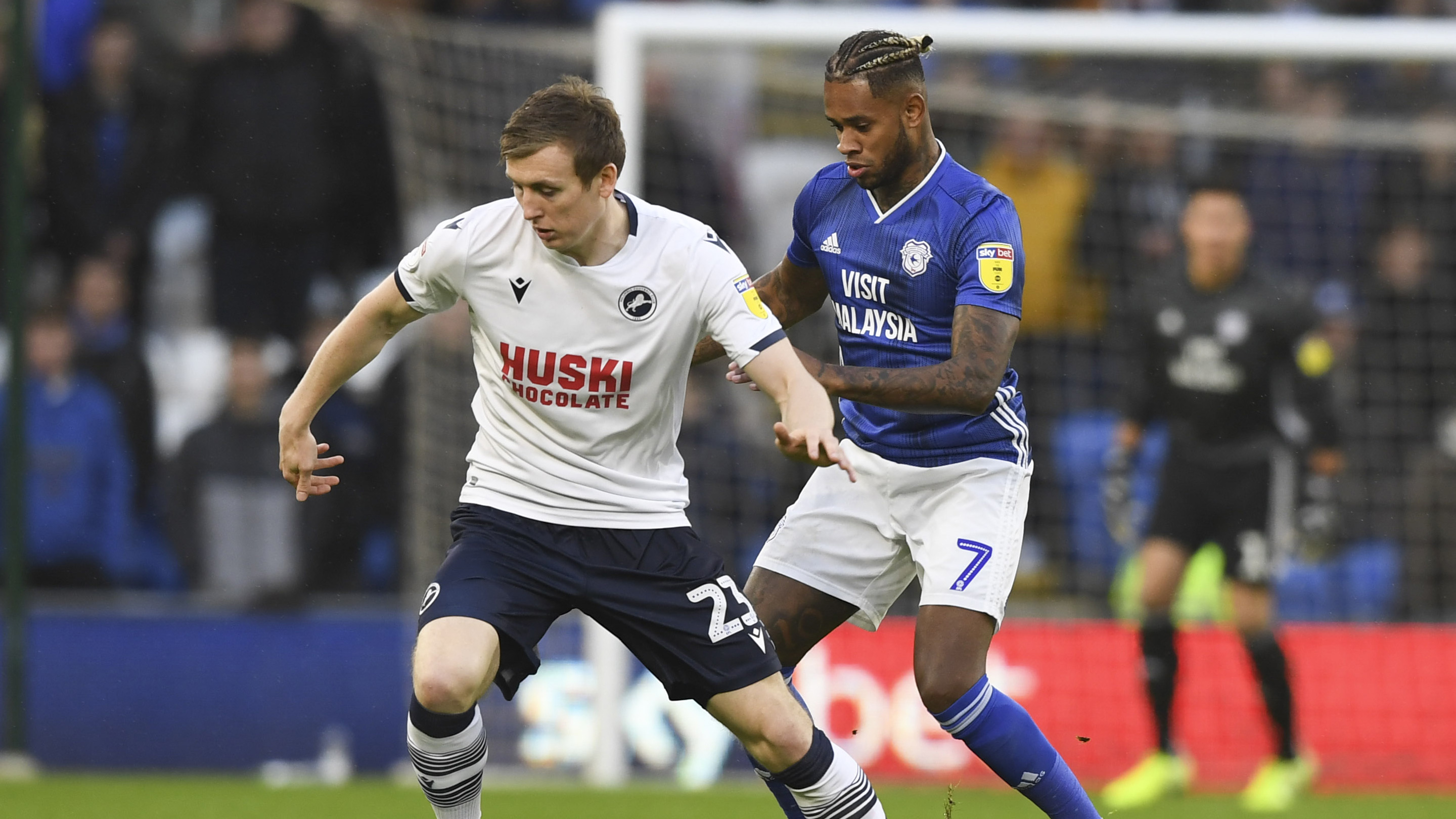 Leandro Bacuna in action at CCS against Millwall...