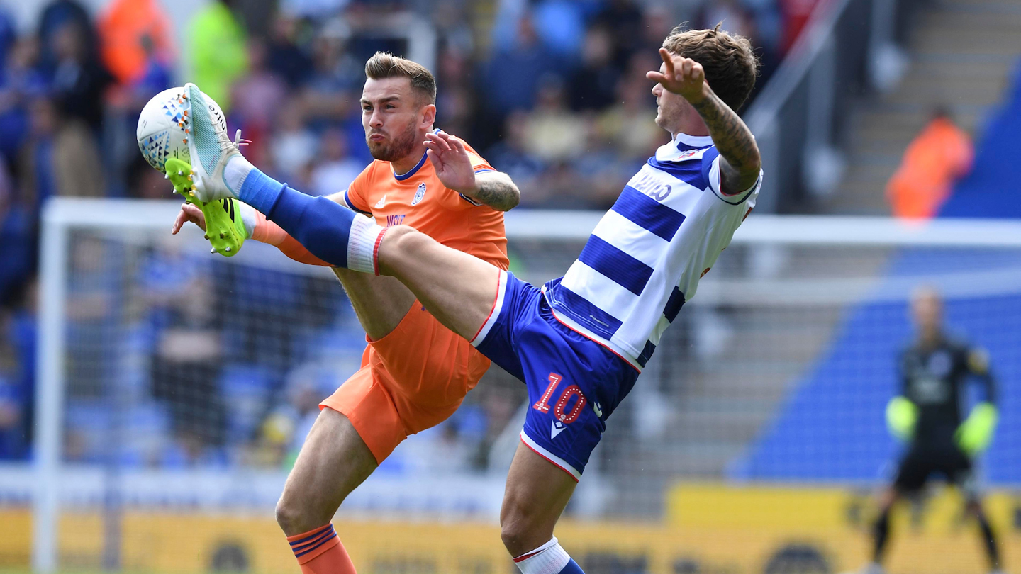 Joe Ralls in action against Reading