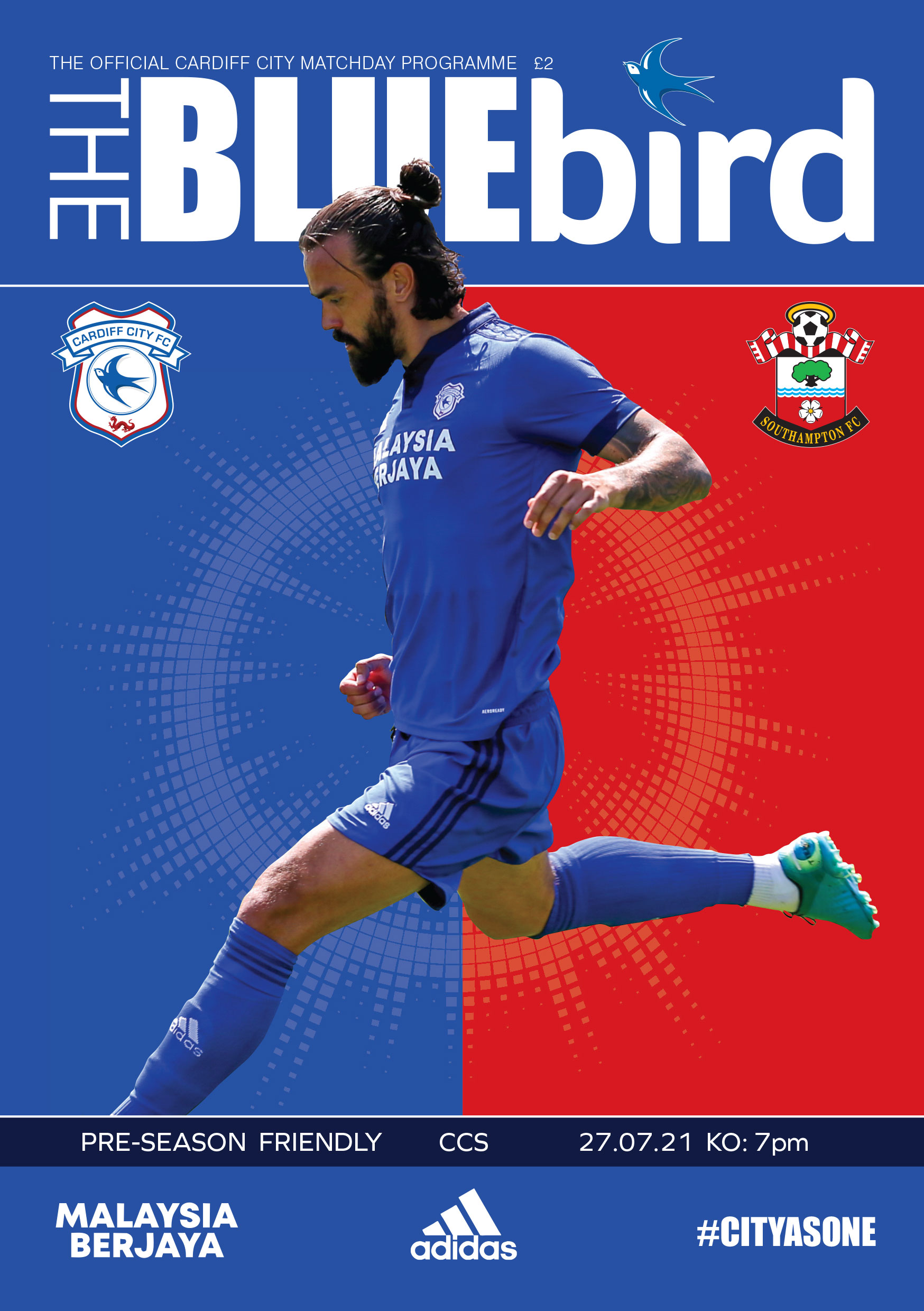 Our Southampton matchday programme cover...