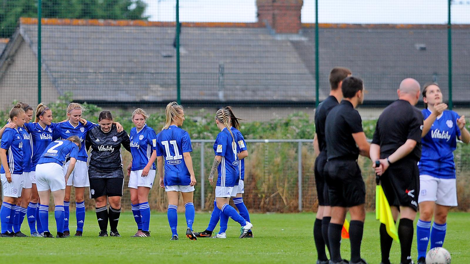 Match Report Cardiff City Fc Women 2 1 Briton Ferry Llansawel Ladies