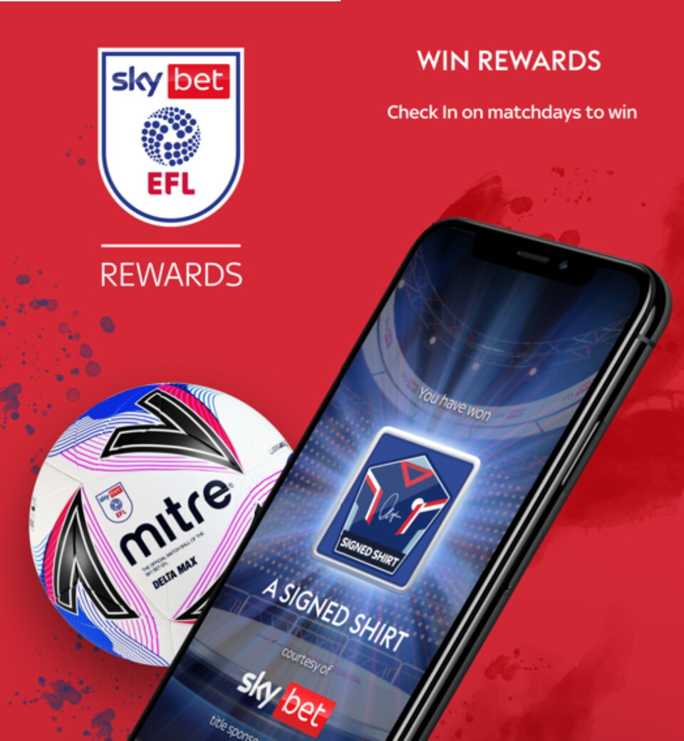 Win rewards with the rewards app...