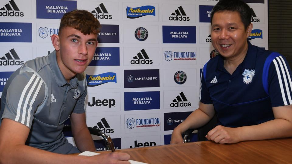 Caleb Hughes - U18 midfielder