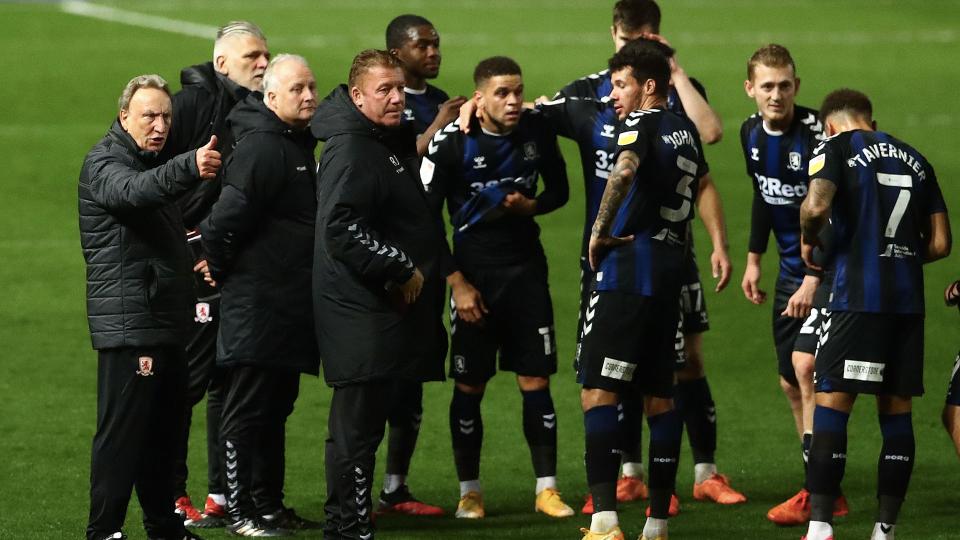 Neil Warnock, Kevin Blackwell and Ronnie Jepson speak to their Boro side...
