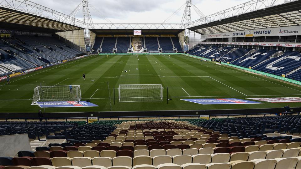 Preston North End's stadium - Deepdale