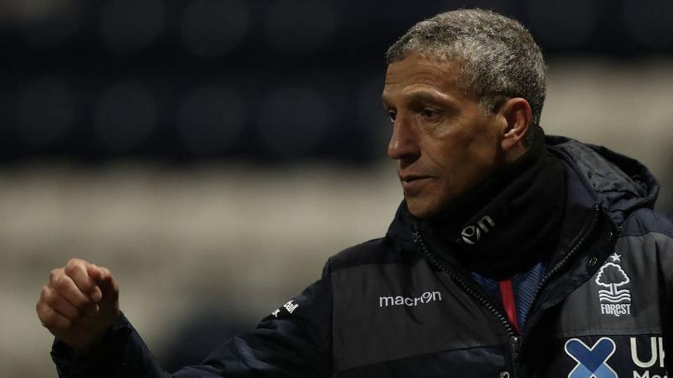 Forest boss Chris Hughton...