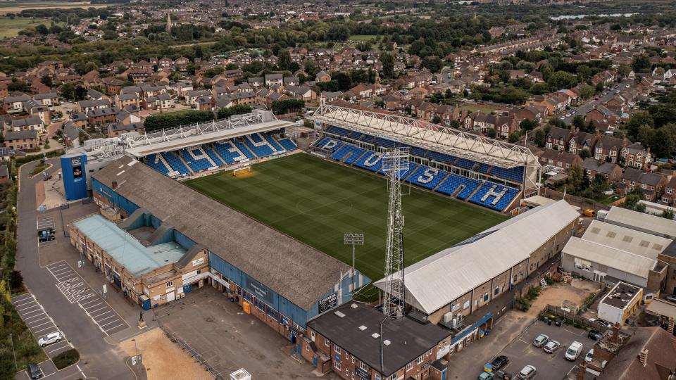 Peterborough United's home ground...