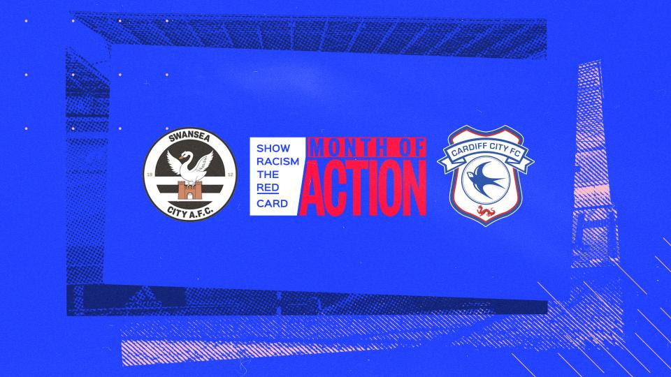 The Bluebirds and Swansea unite in the battle against racism...