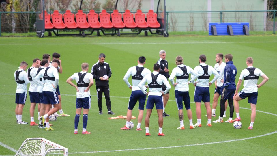 The Bluebirds train on October 26th...