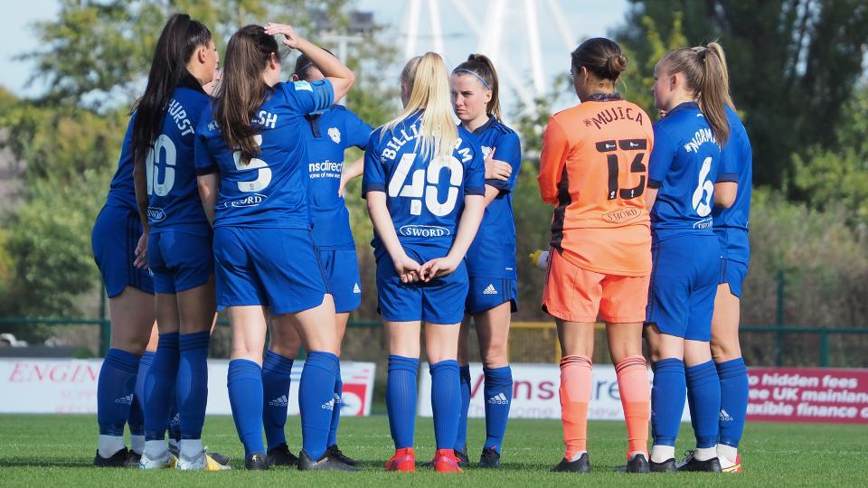 The Bluebirds prepare for action...