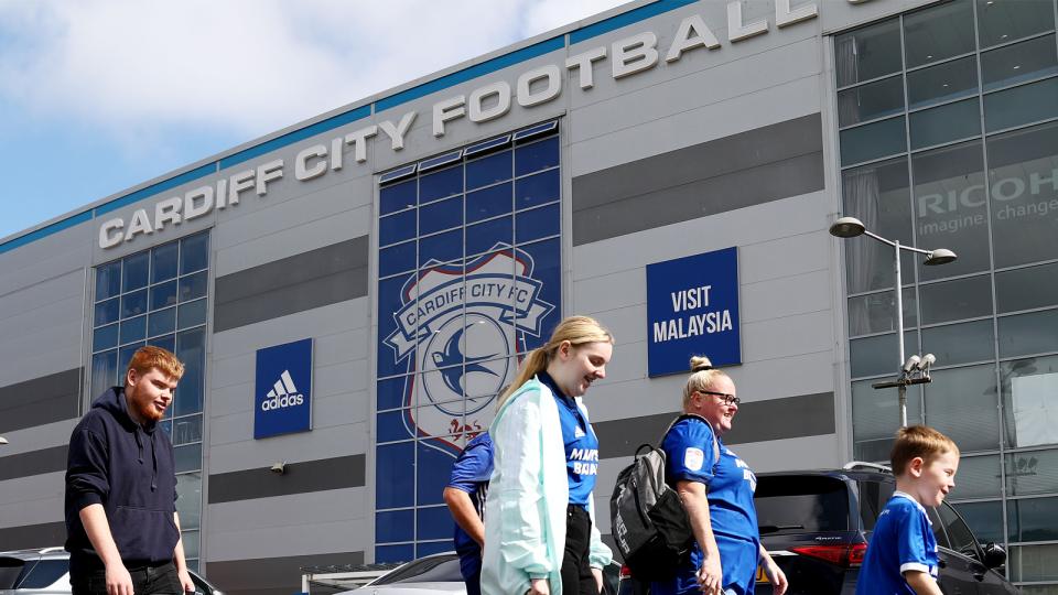 Supporters arriving at CCS