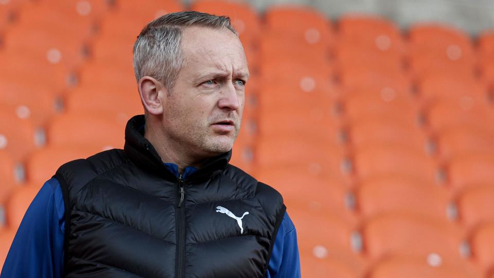 Neil Critchley, Blackpool boss...