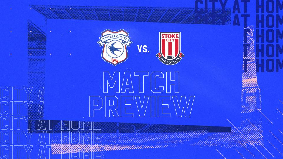 Stoke City visit the Welsh capital on Wednesday evening...