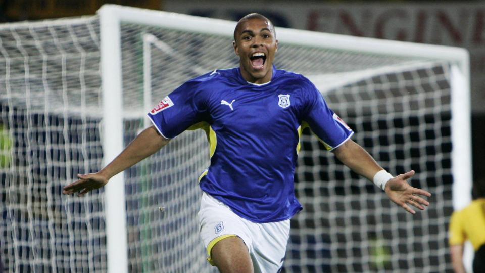 Josh Magennis nets for the Bluebirds...
