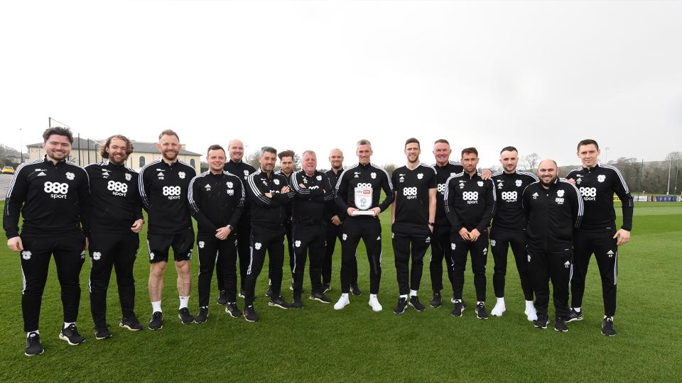 Steve Morison & Coaching staff