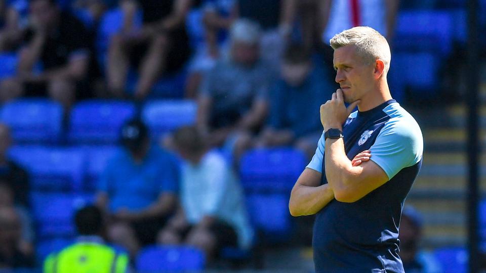 Steve Morison at the Select Car Leasing Stadium...