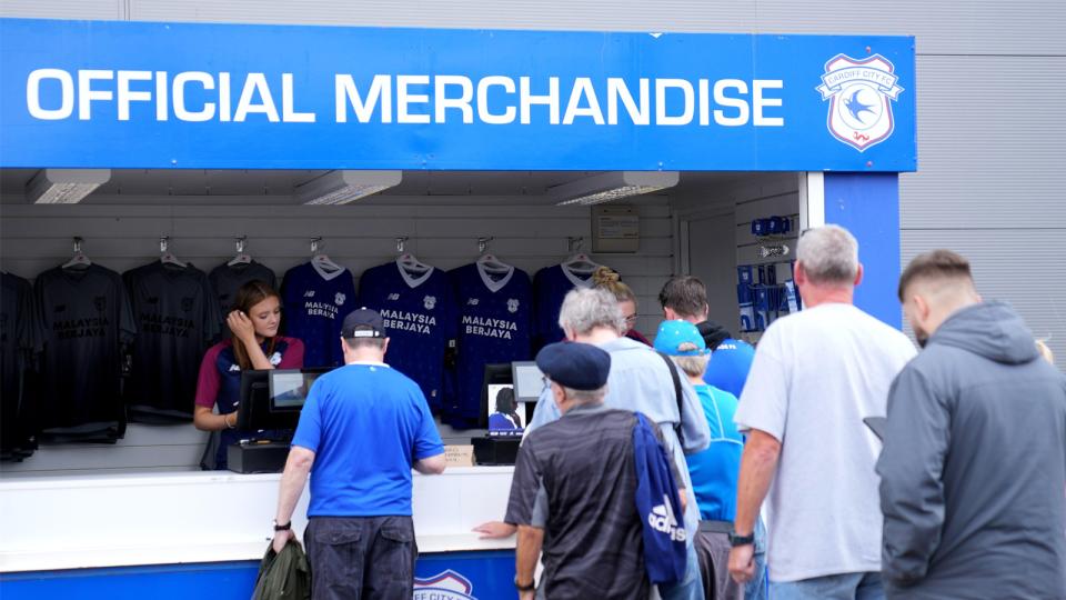 Cardiff City supporters