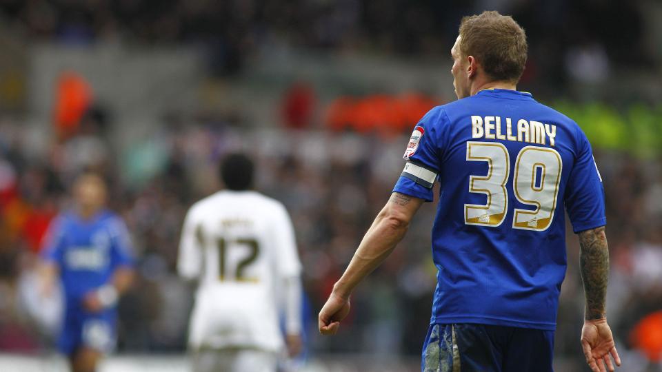 Craig Bellamy's goal secured victory over Swansea City in 2011...
