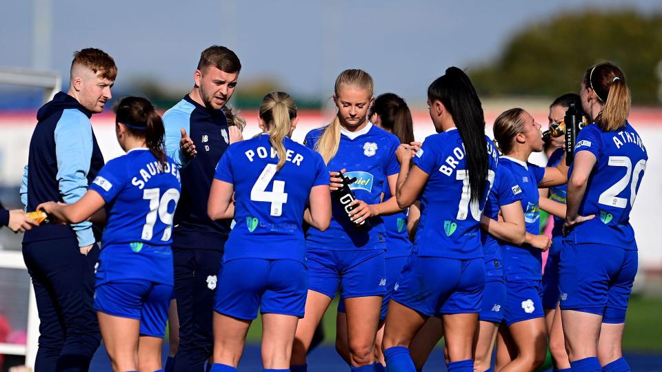 Hannah Power is a key player for Cardiff City FC Women...