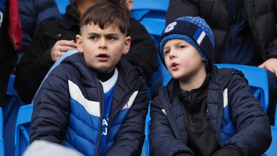 Cardiff City supporters