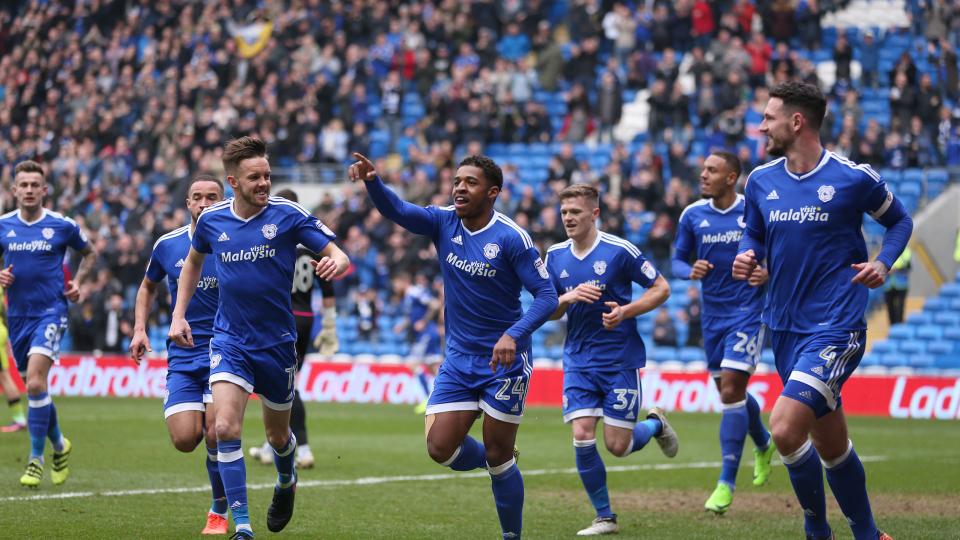 Kadeem Harris celebrates his goal at CCS!
