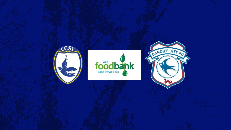 The Bluebirds are supporting the Foodbank...