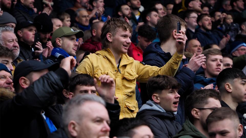 Cardiff City supporters
