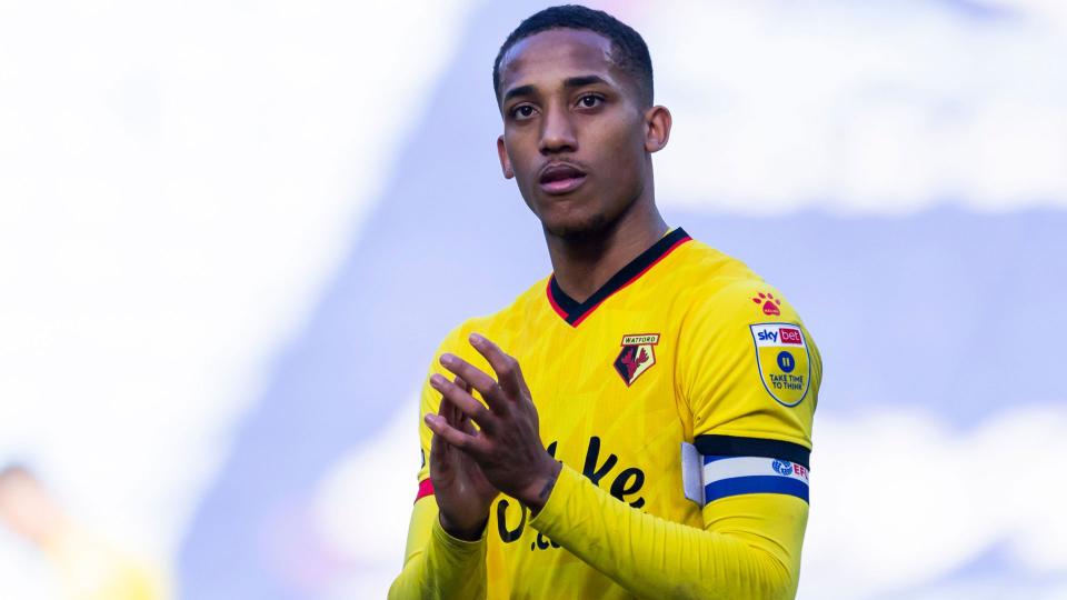 Watford forward Joao Pedro...