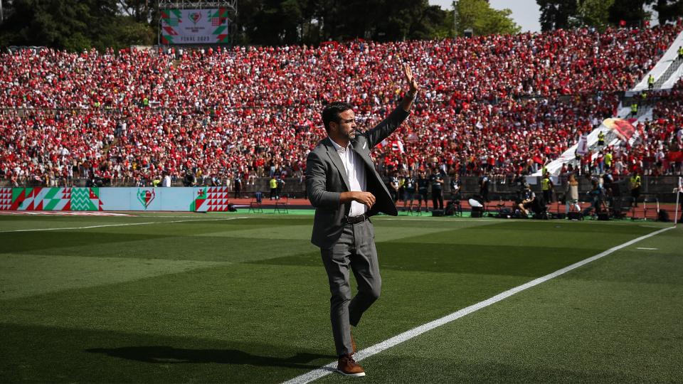 Braga boss Artur Jorge...