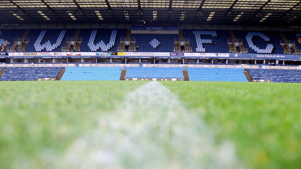 Wycombe Wanderers' home ground, Adams Park...