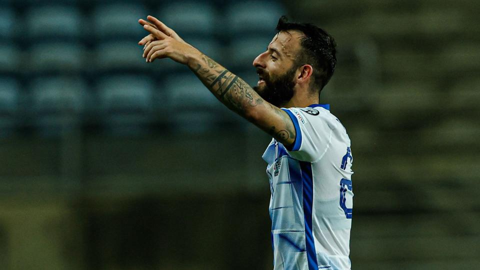 Manolis Siopis representing Greece