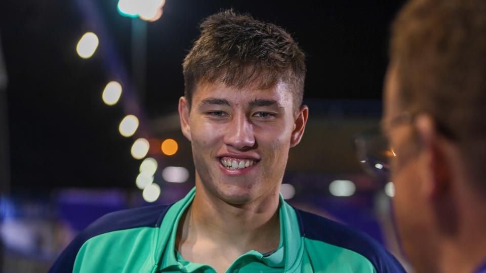 Rubin Colwill talks to Cardiff City TV...