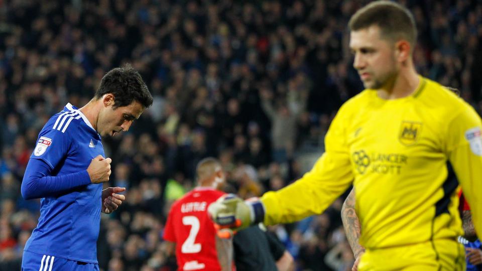 Whitts scores against Bristol City...