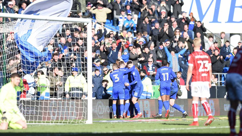 The Bluebirds celebrate at CCS!