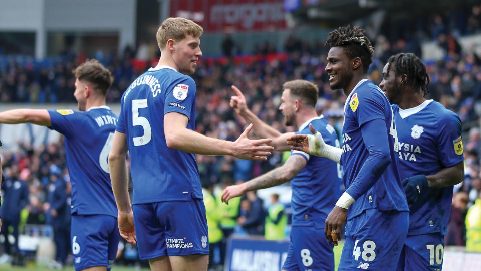 The Bluebirds celebrate at CCS!