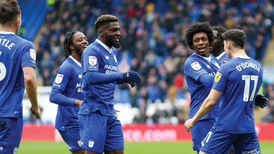 The Bluebirds celebrate at CCS!
