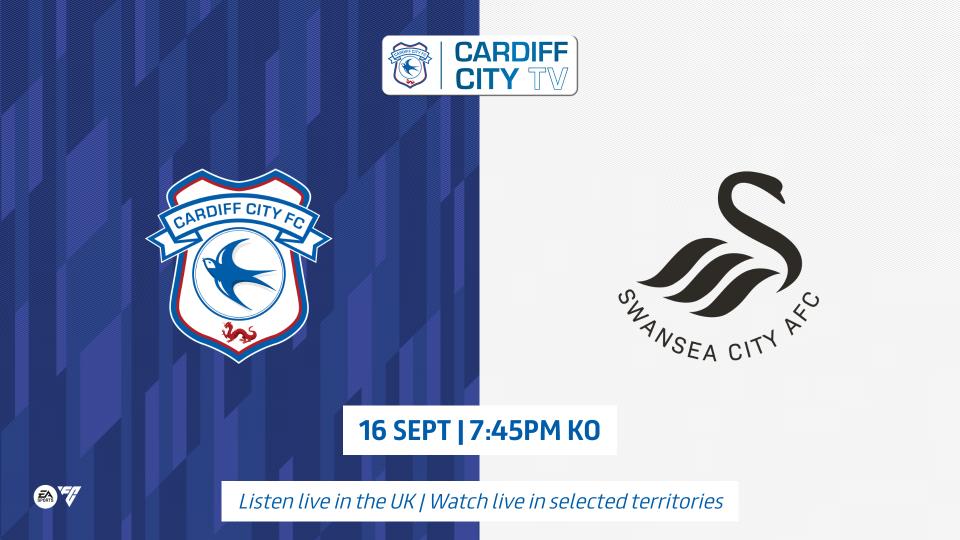 Cardiff City TV graphic