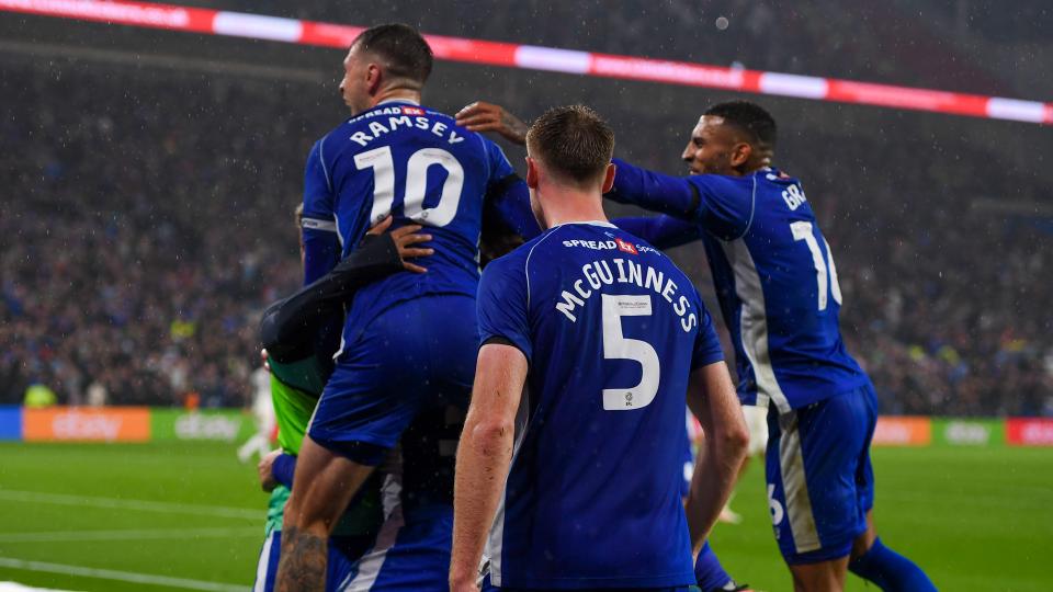The Bluebirds celebrate at CCS!