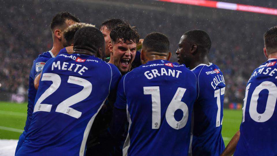 The Bluebirds celebrate at CCS!