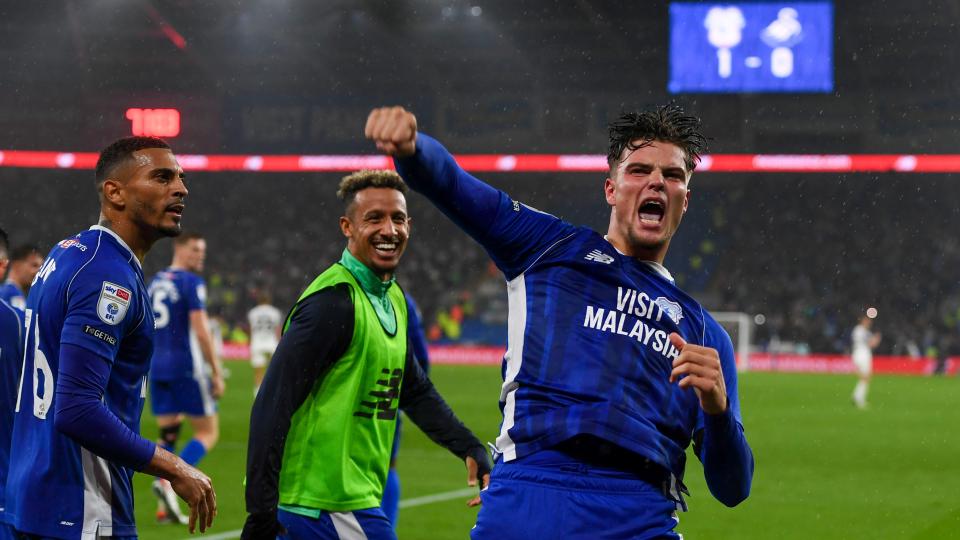 Ollie Tanner celebrates at CCS...