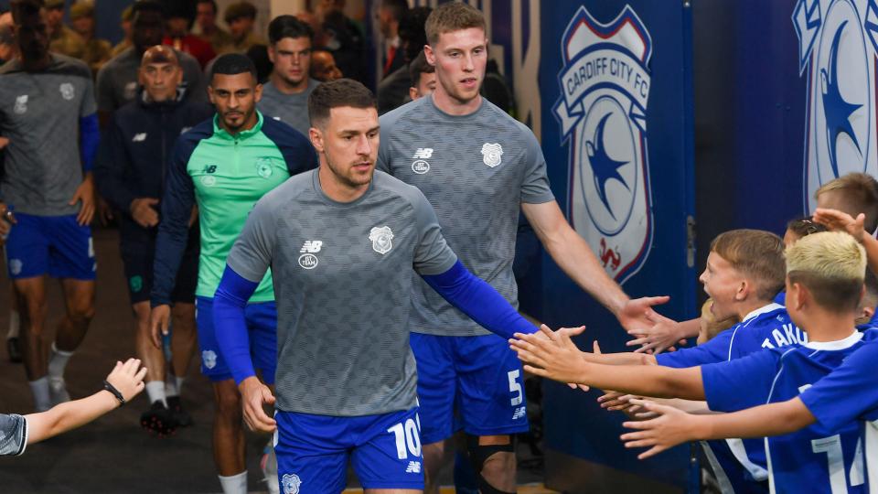 Aaron Ramsey and the Bluebirds walkout at CCS...